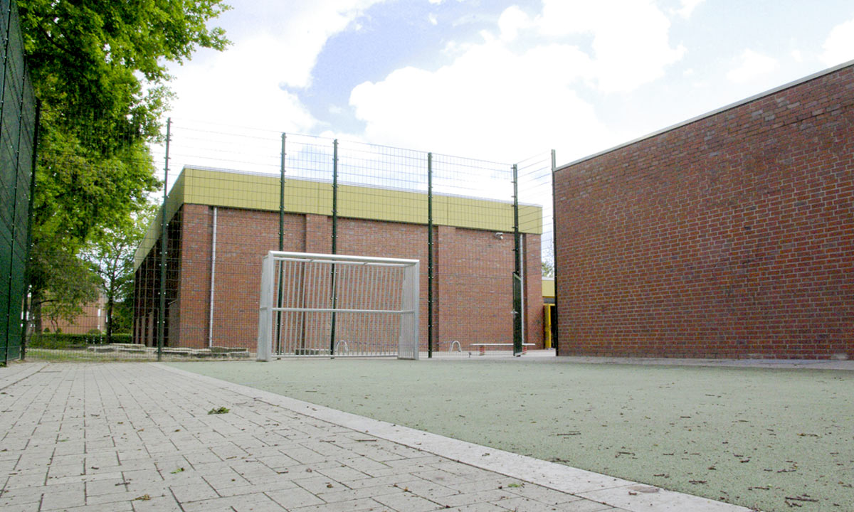 Fussballfeld der GS Nordhorn
