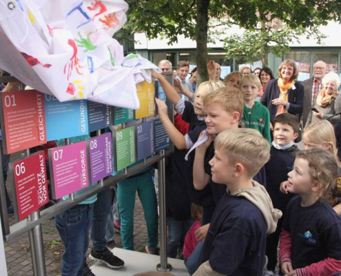 Einweihung Platz der Kinderrechte