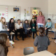 Schulklasse der GS Nordhorn beim Austausch mit einer tschechischen Schule