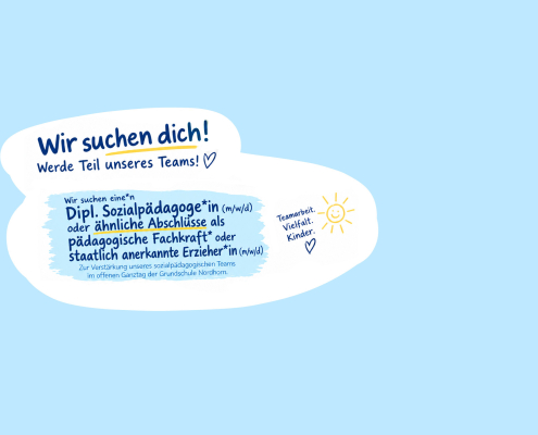 Sozialpädagog*in gesucht